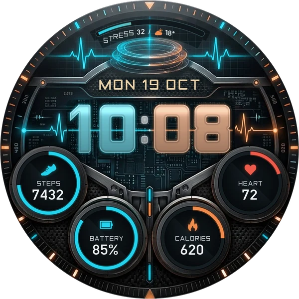 Chrono Glass Zifferblatt