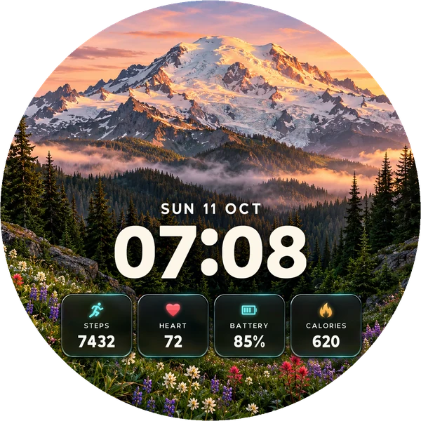 Rainier Horizon Zifferblatt
